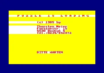 Puzzle (F) (1994) (PD)-Amstrad CPC